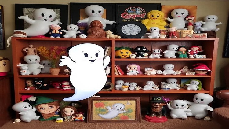 Texas mom holds Guinness World Record for largest collection of Casper memorabilia. She calls the friendly ghost a comfort in my life.